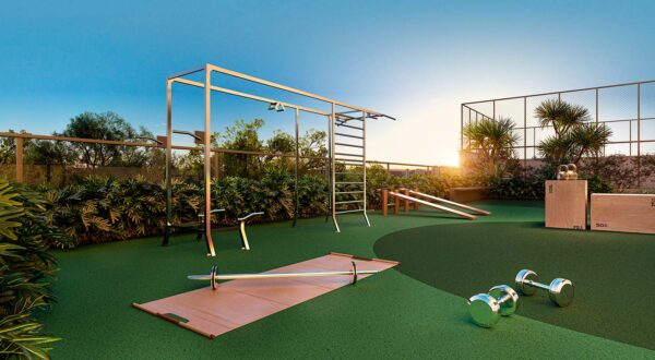 Oasis Home Resort Alphaville Fitness Externo